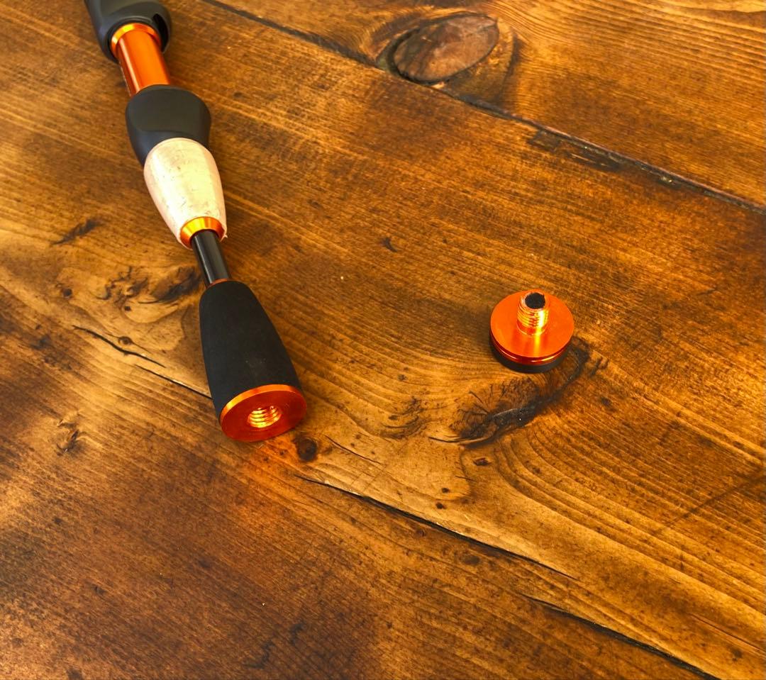 超軽量　カーボンロッド　8ピース　パックロッド　バスロッド　トラベルロッド　渓流