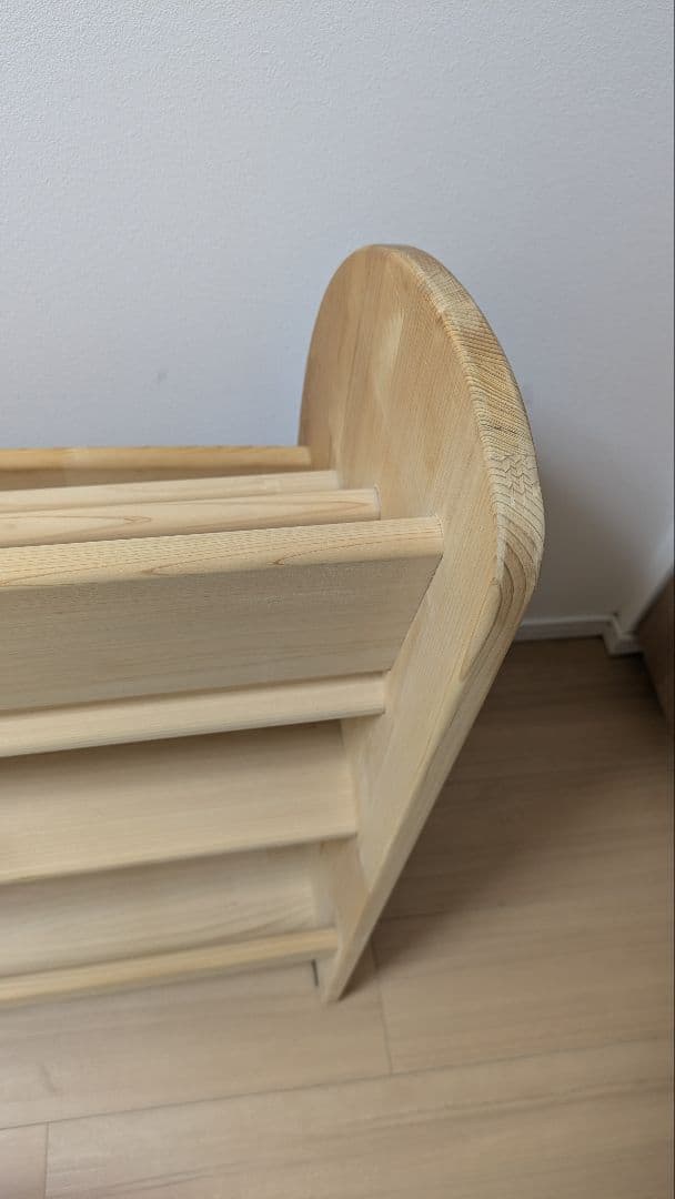 木遊舎 絵本棚 M800 無垢 中古 天然木 ナチュラル 絵本収納