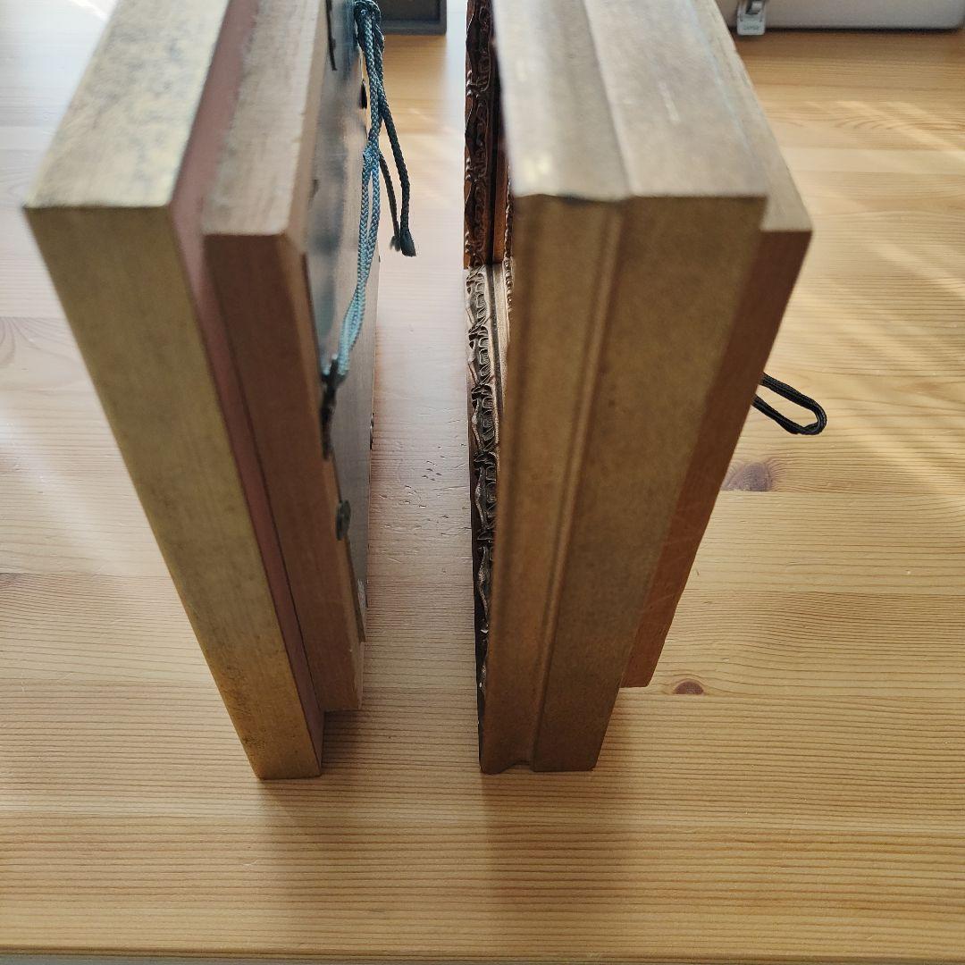 【貴重】アンティークゴールド装飾フォトフレーム額縁