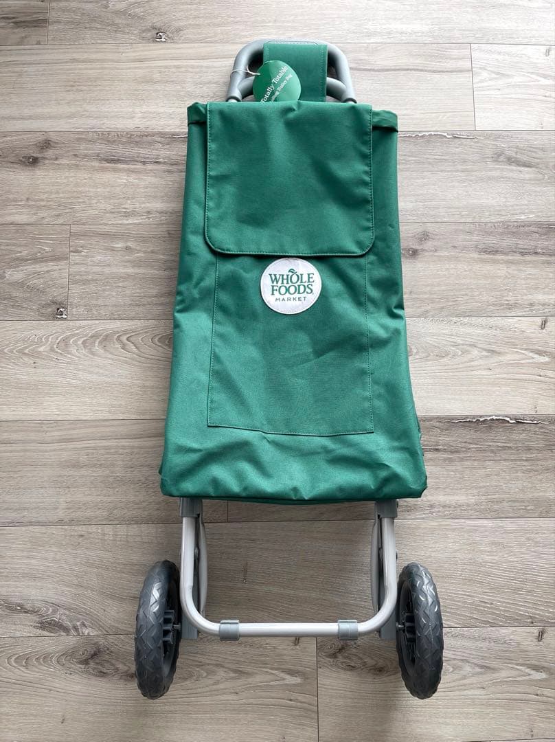 新品未使用　ハワイ　ホールフーズ　ショッピングキャリーバッグ　　トロリー