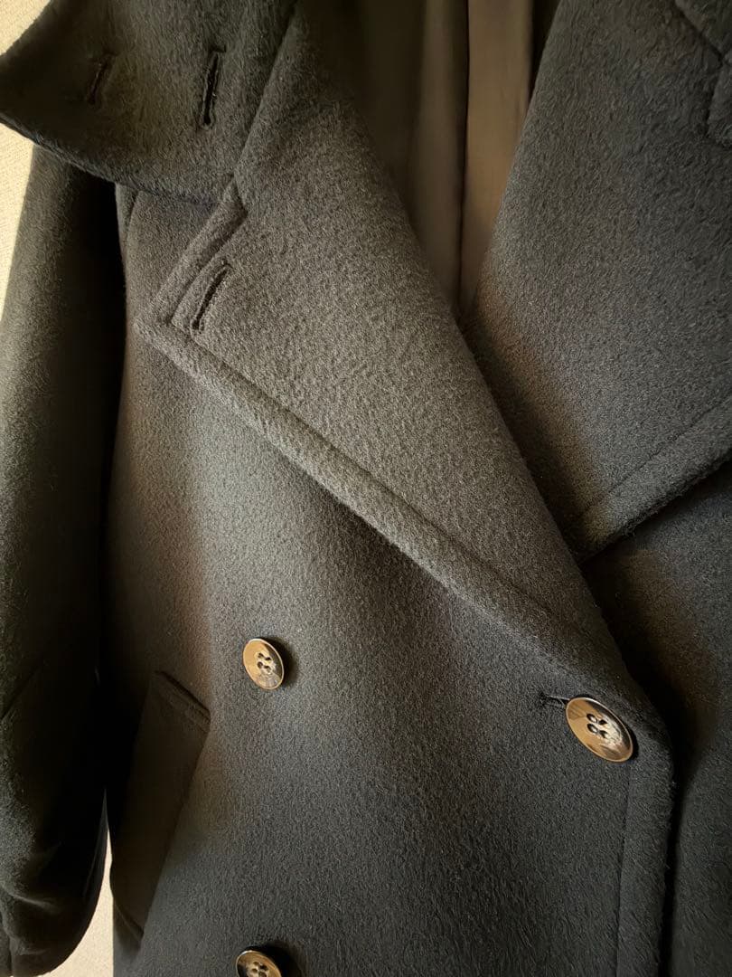 【2024AW】L'ESSAGE スーパー140スタンドショートコート