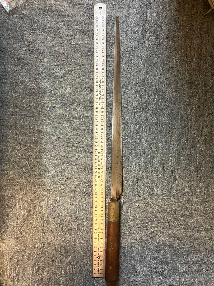 正吉 柳刃包丁 アンティーク 全長約60cm ヴィンテージ 大阪 レトロ