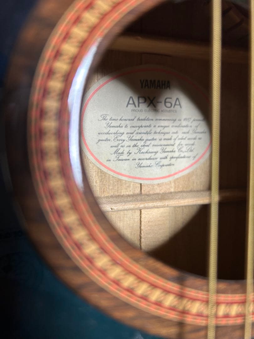 最終値下げ YAMAHA ヤマハ APX-6A エレアコ