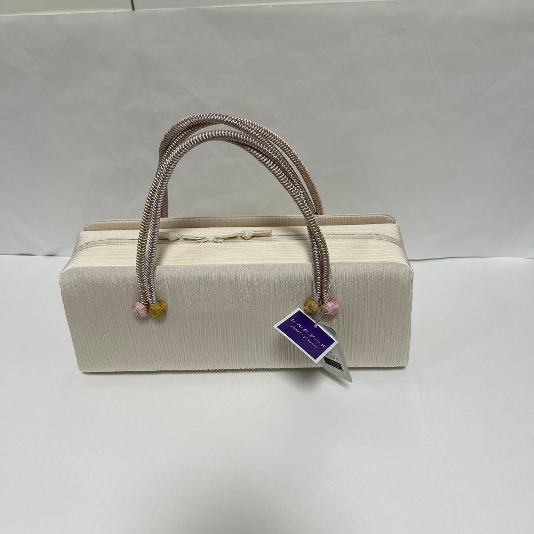 着物ようバック　小田巻き横長　和装バック　あおりバック利休バック　衿秀　和想庵