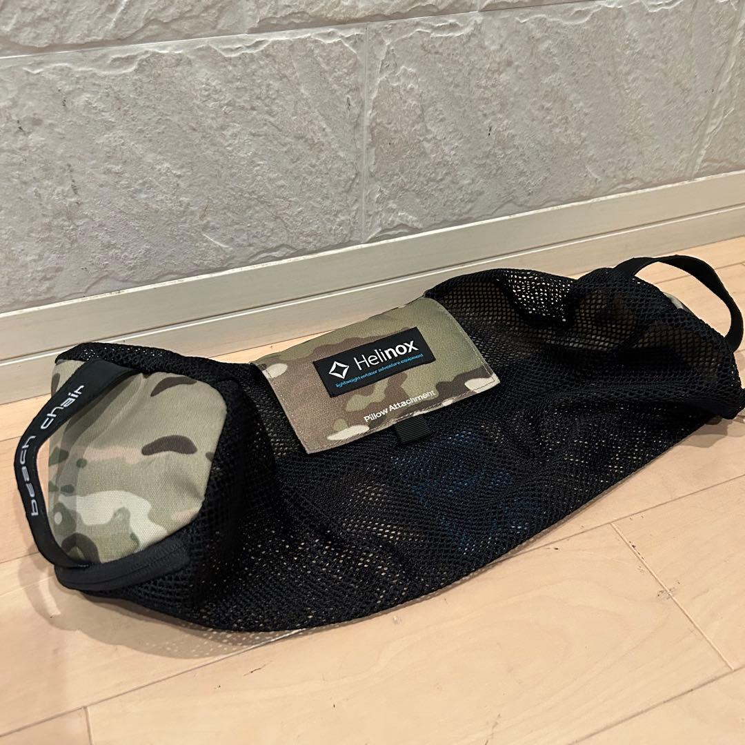 【極美品】 Helinox ビーチチェア　カモ　廃盤品