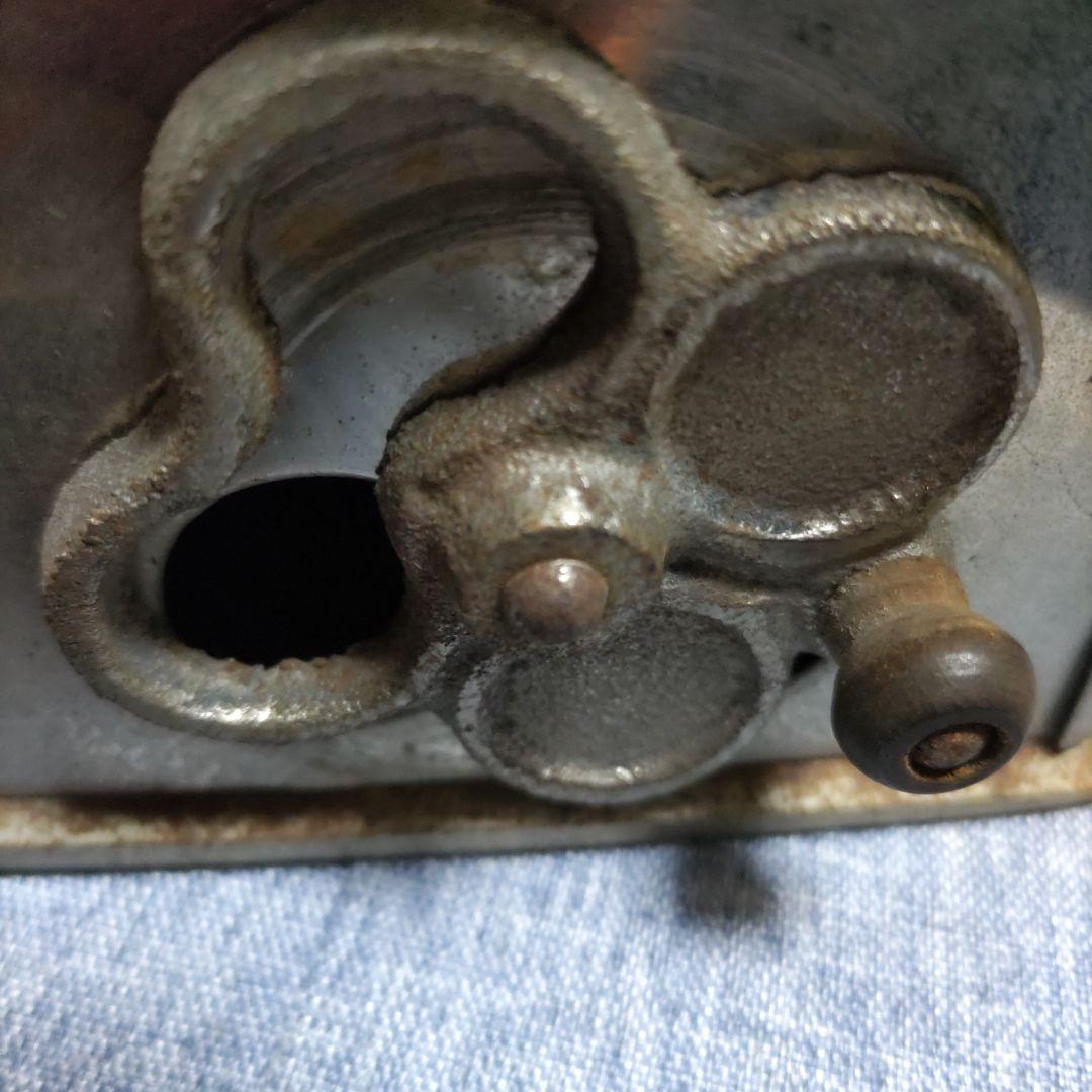 昭和レトロ　鉄製アイロン