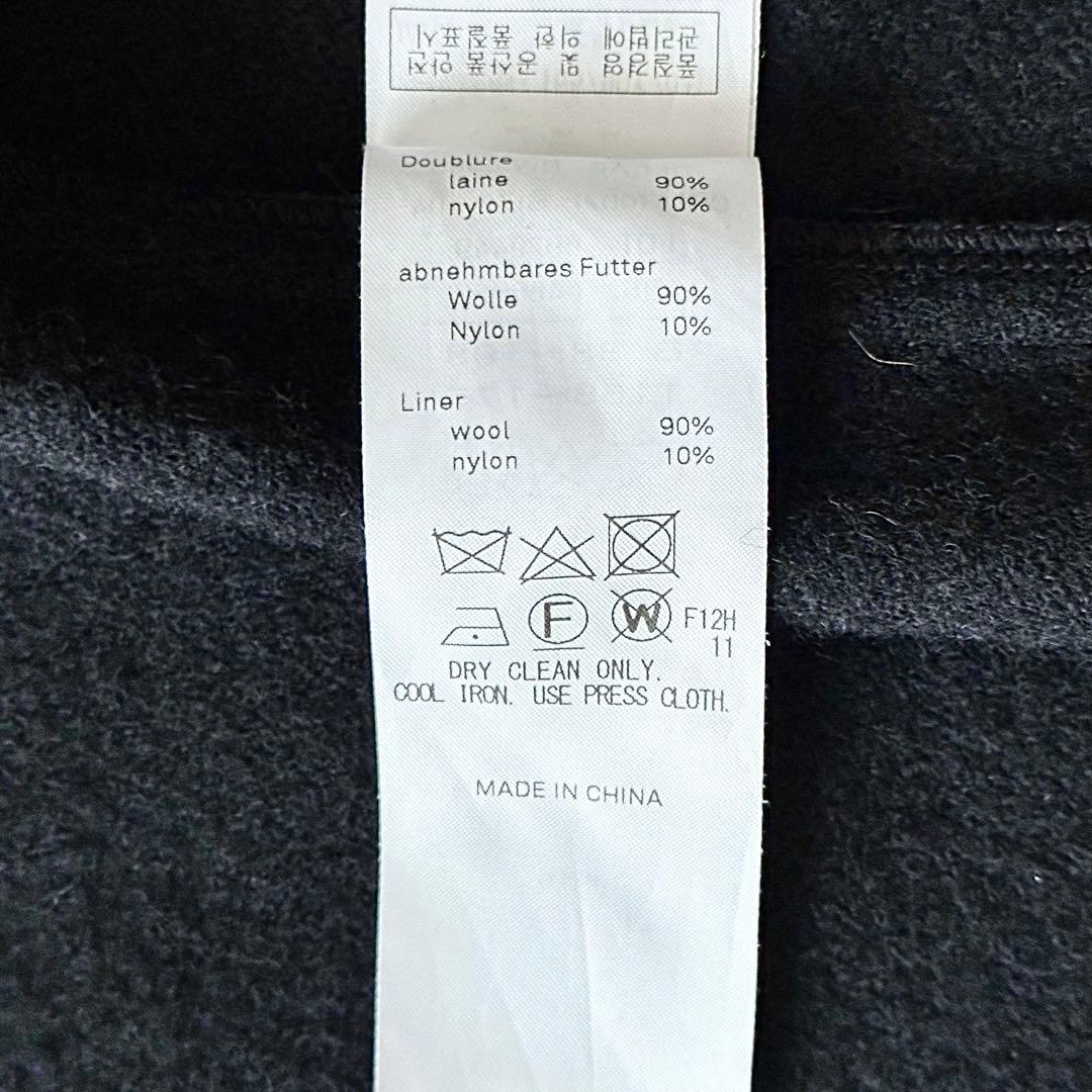 ATON × H BEAUTY&YOUTH モヘア ファー モッズコート グレー