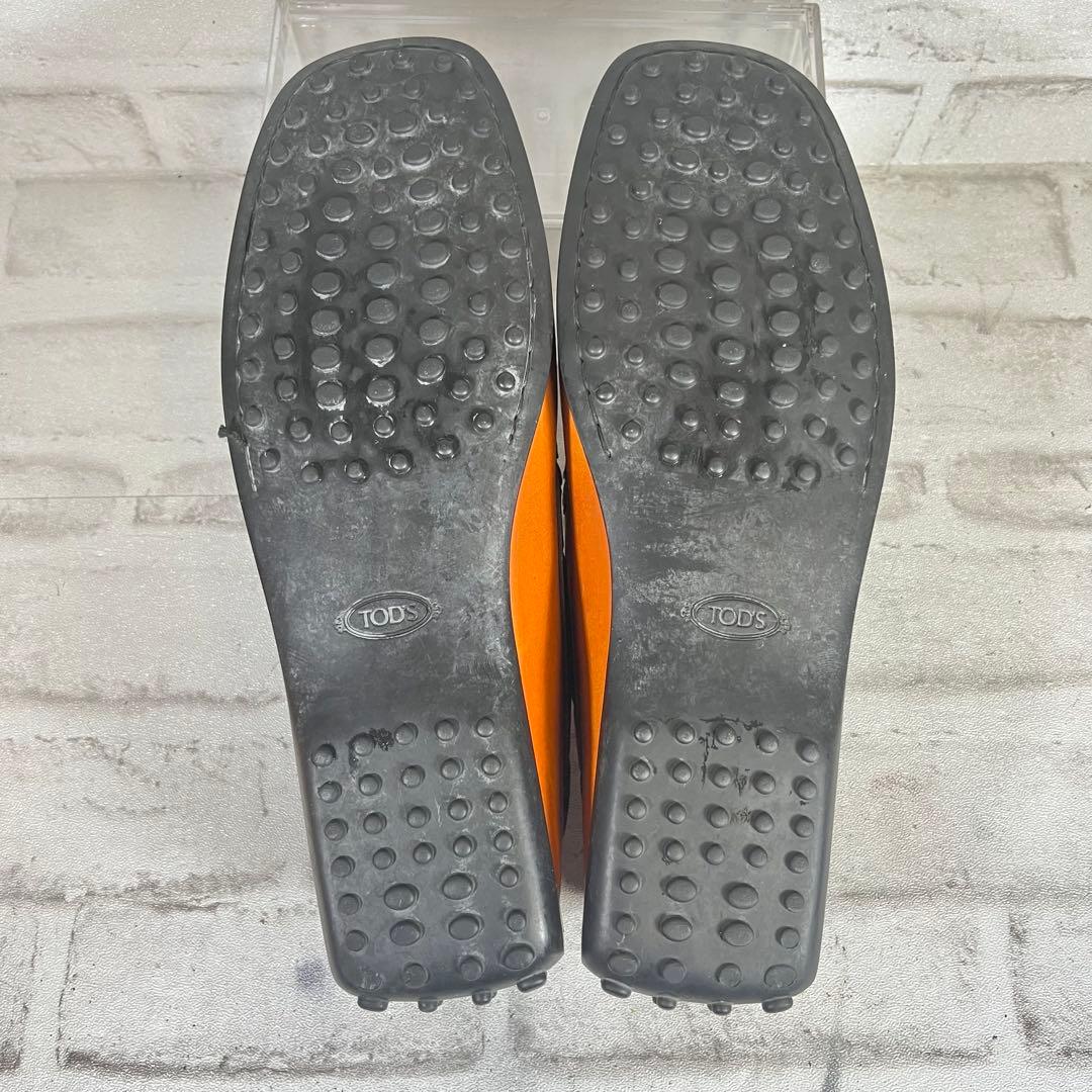 【美品】TOD'S トッズ ゴンミーニ レザー ドライビングシューズ　ブラウン