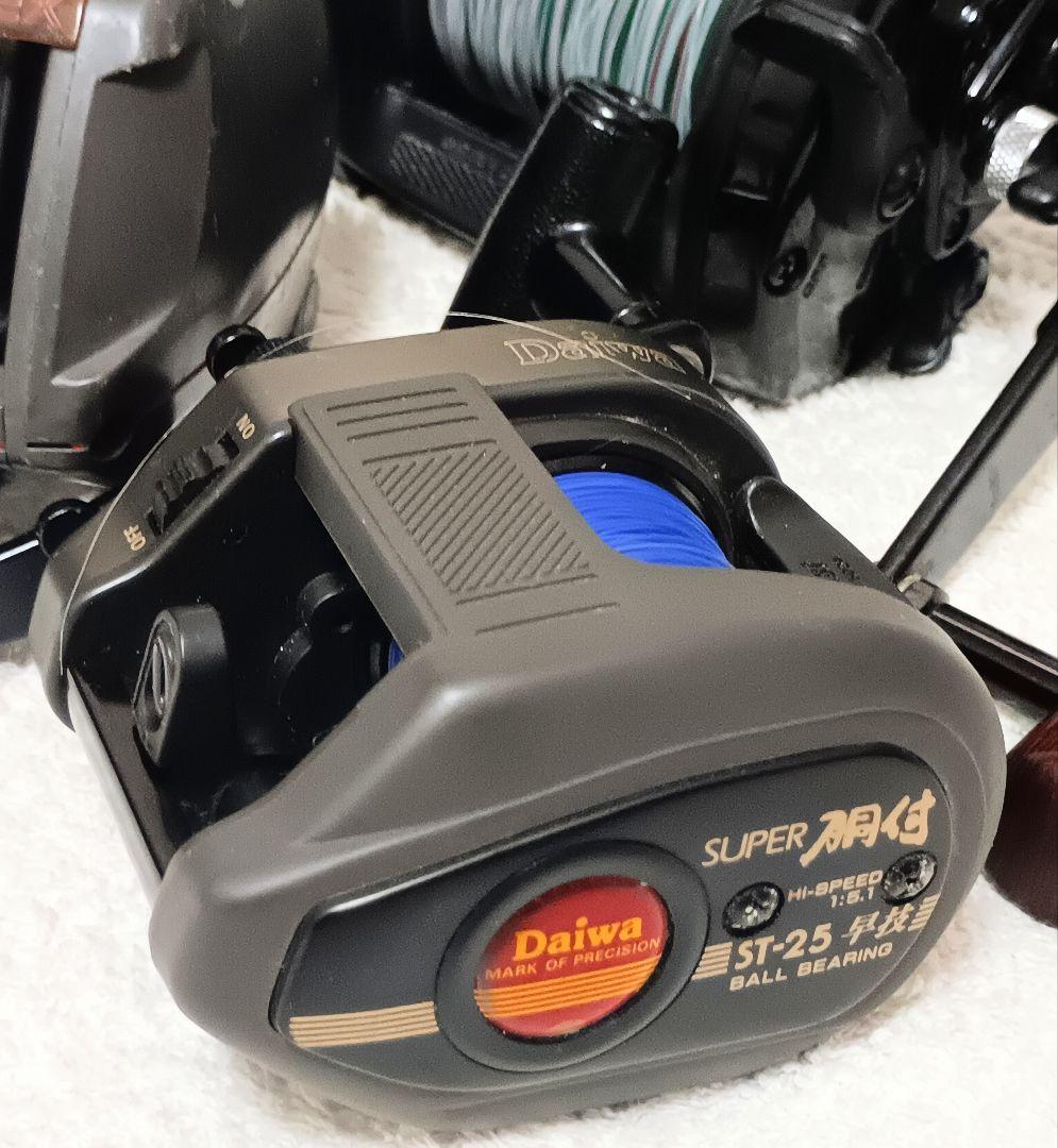 ダイワタナセンサーX500&シマノチタノススーパー小船他3台