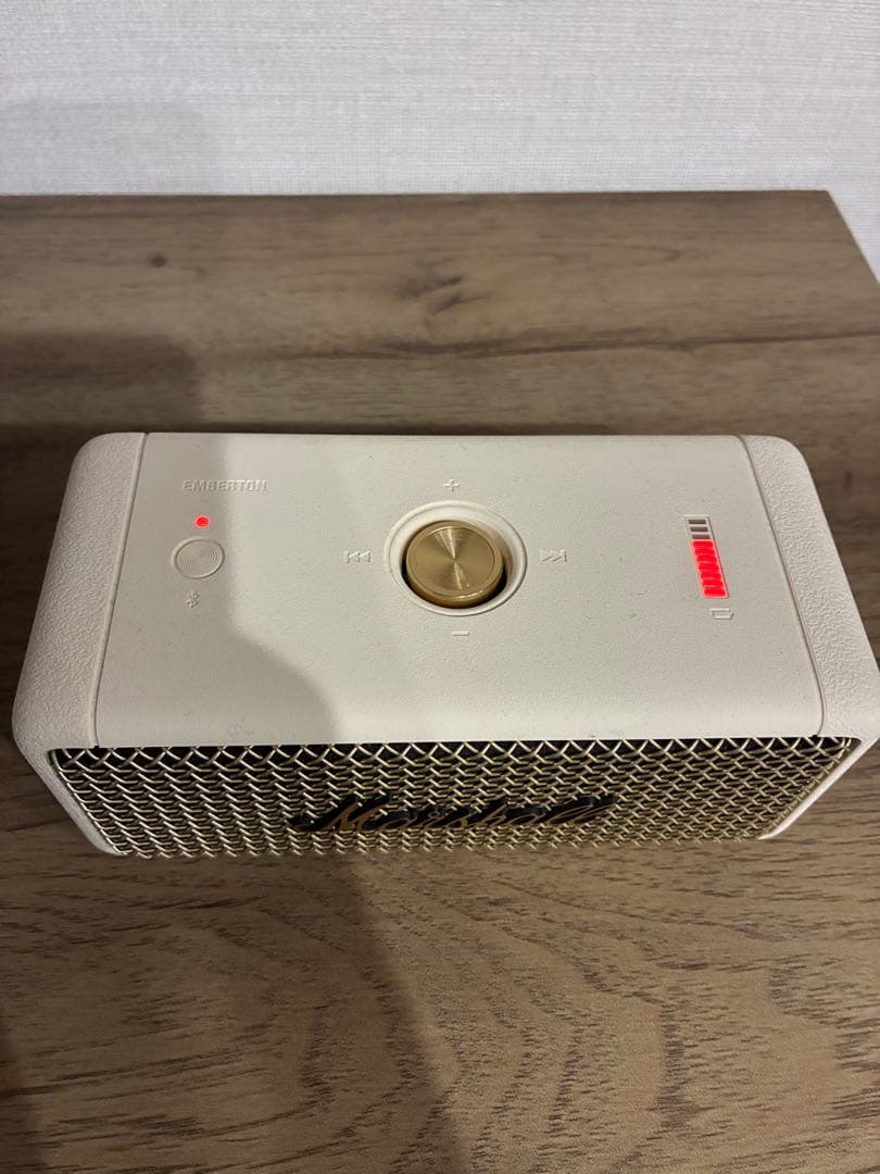 【美品】MARSHALL EMBERTON スピーカー 防水 屋外可