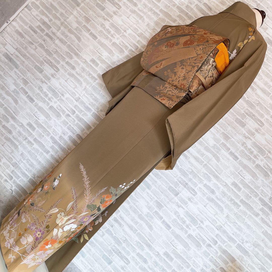 訪問着　フルセット　四季折々　咲き誇る花々　入学式　卒業式　着物　L3