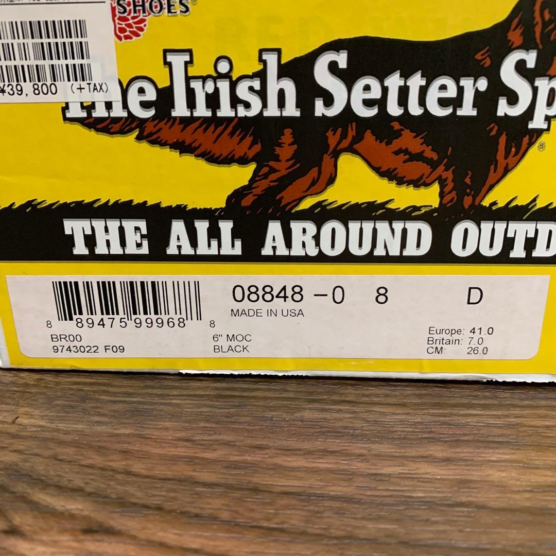 中古 RED WING 8848 6-INCH CLASSIC MOC 犬タグ