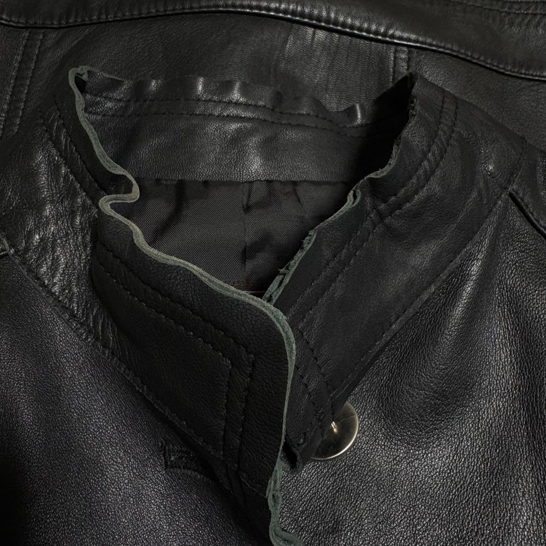 COACH コーチ シェル レザー ジャケット ライダース シングル 希少