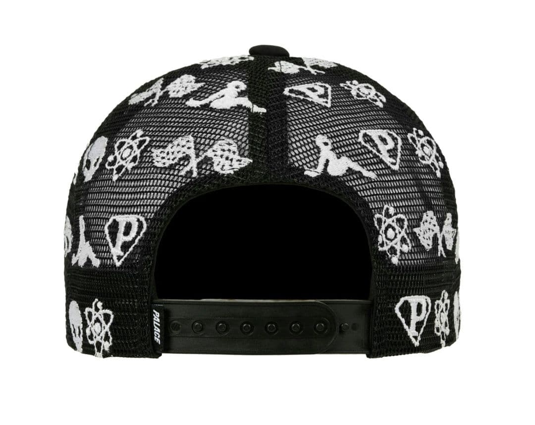即発送 PALACE PALACTIC TRUCKER BLACK CAP