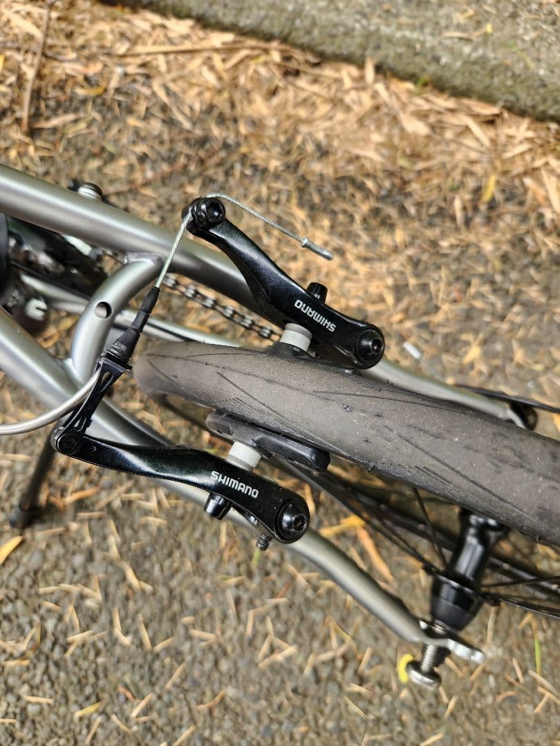 DAHON スピードファルコ　カスタム　マットシルバー