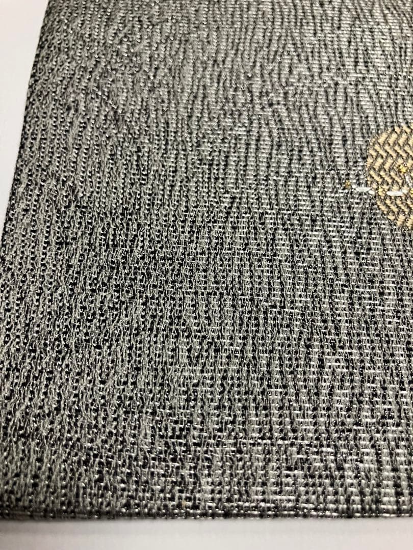 お仕立て上がり名古屋帯　新品未使用品　正絹　西陣織　No.357