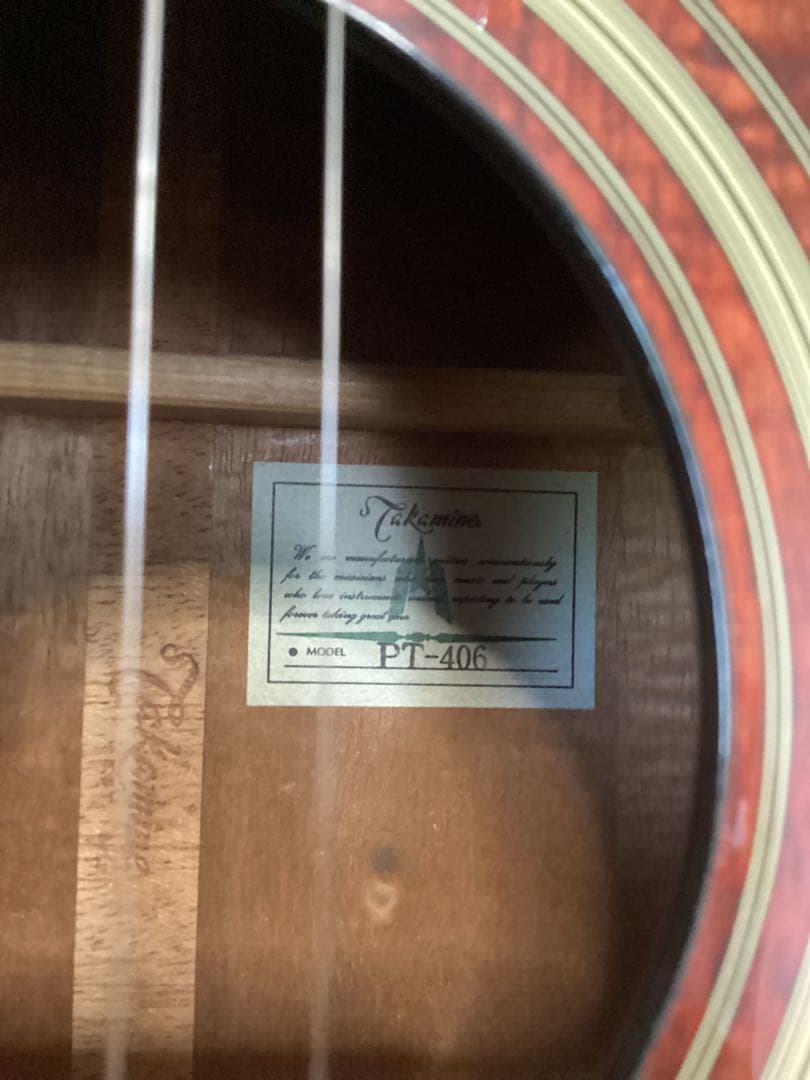 希少！パーラーサイズ エレアコ ハワイアンコア材 タカミネアコースティックギター