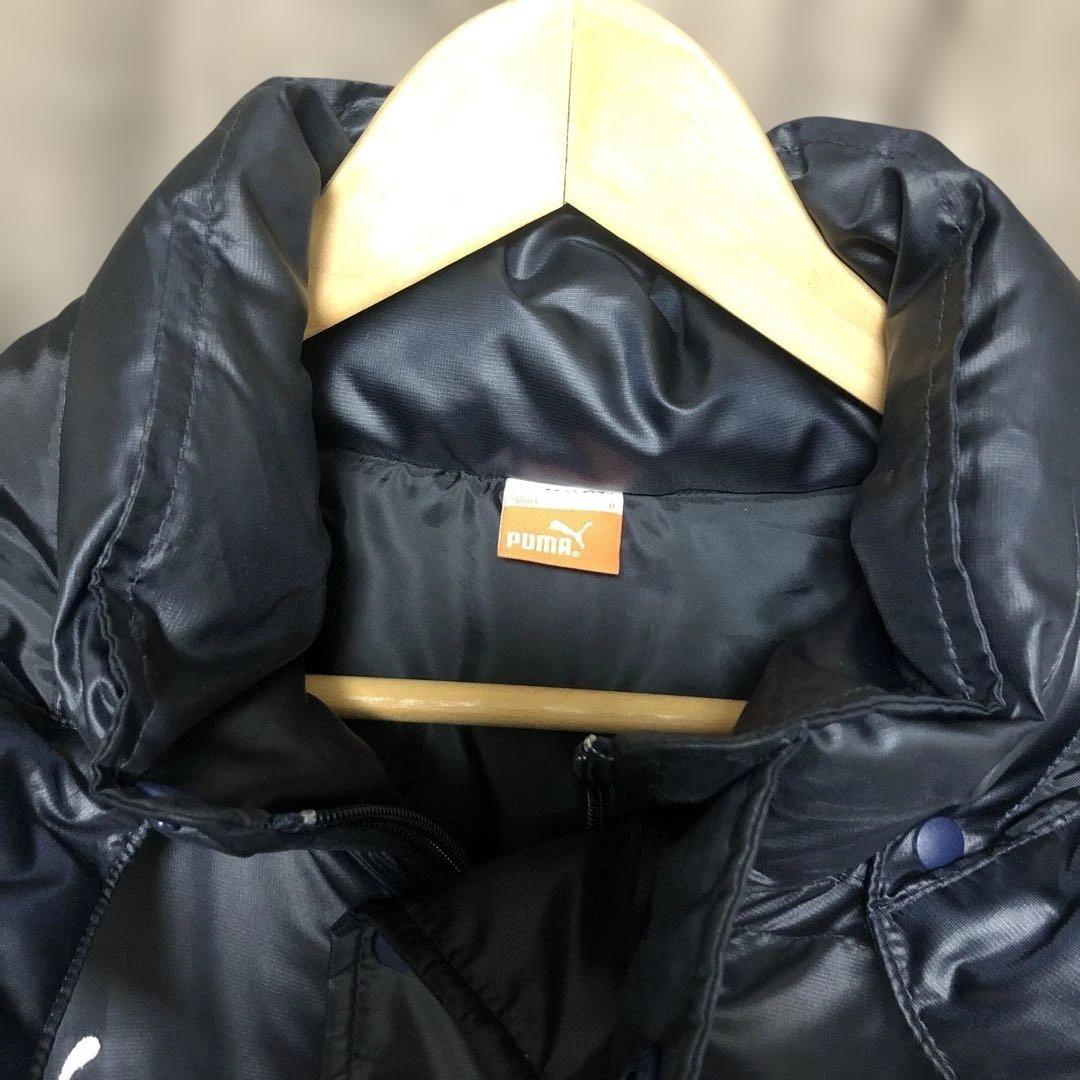極美品✨Puma プーマ　ネイビー　 ダウン　ロングコート　ベンチコート　O