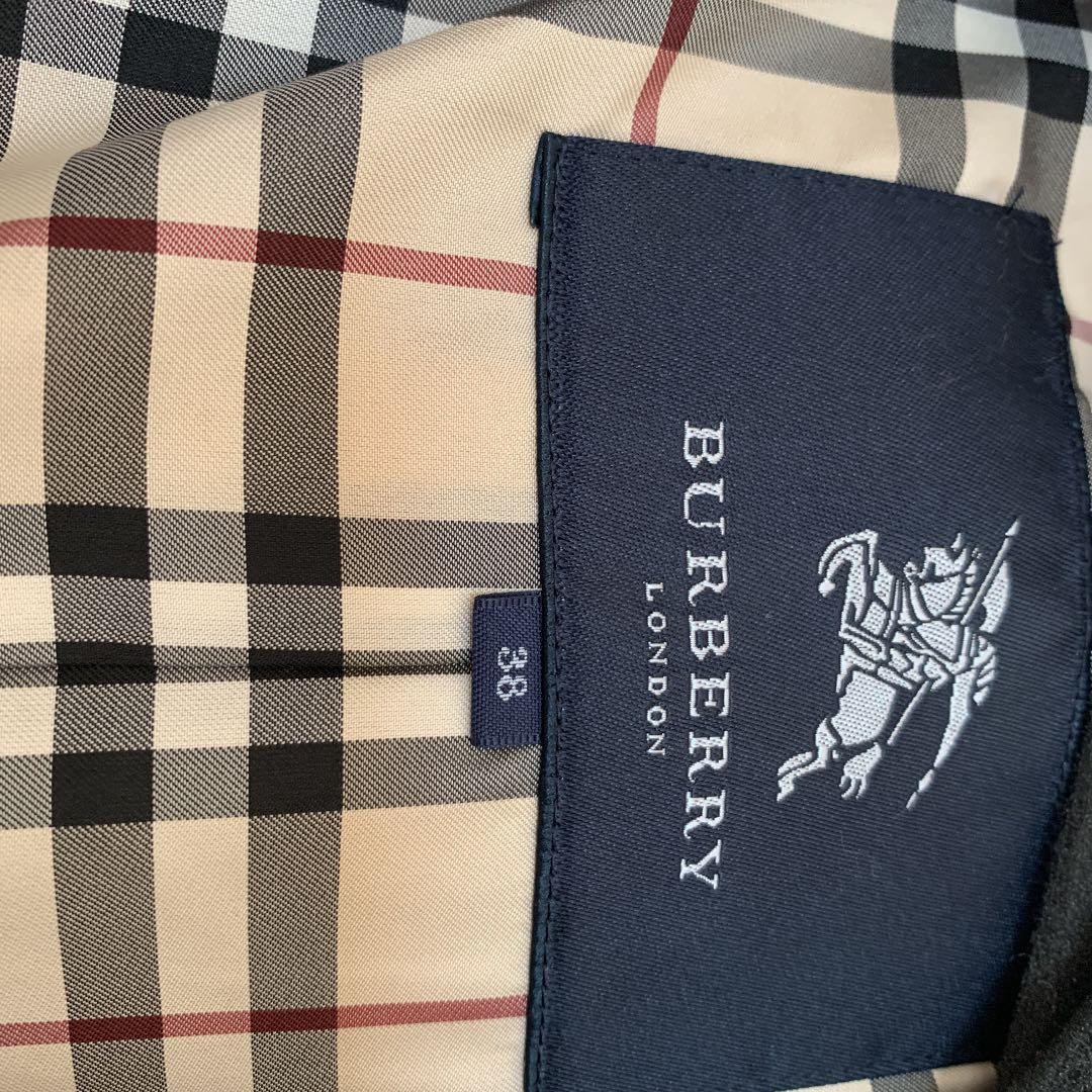 ラクーンファーロングダウンコート　バーバリー