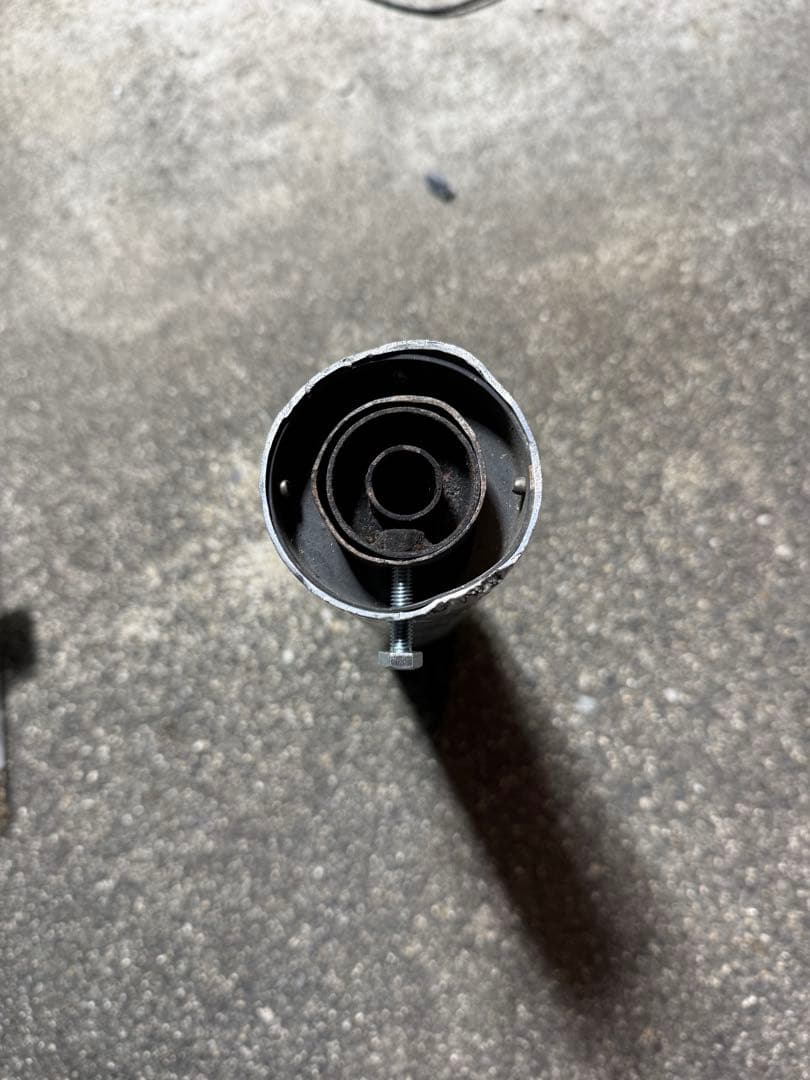 ゼファー400用　ガニマタブレット　サイレンサースタンド付