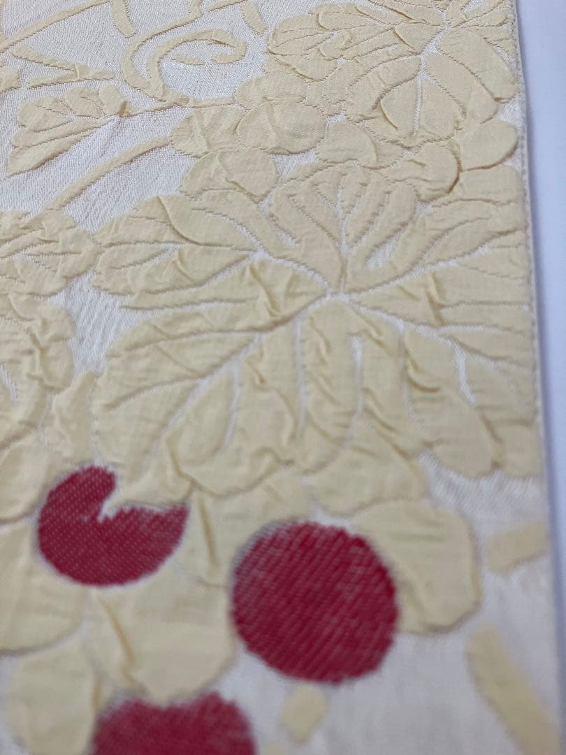 お仕立て上がり袋帯　新品未使用　正絹