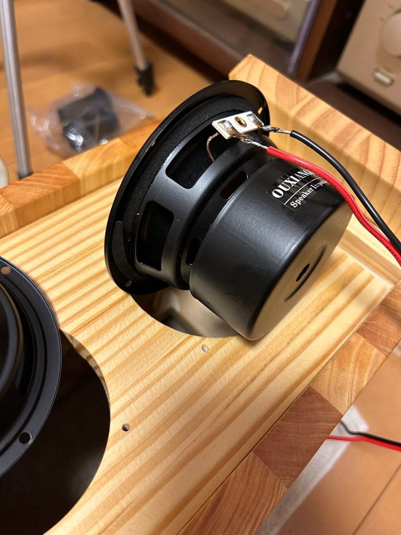 自作スピーカー フルレンジ パッシブラジエーター搭載型
