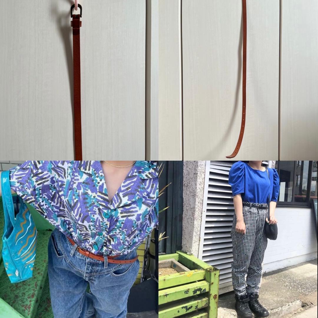 【未使用】 Peco Club ベルト ブラウン グリーン 2点セット