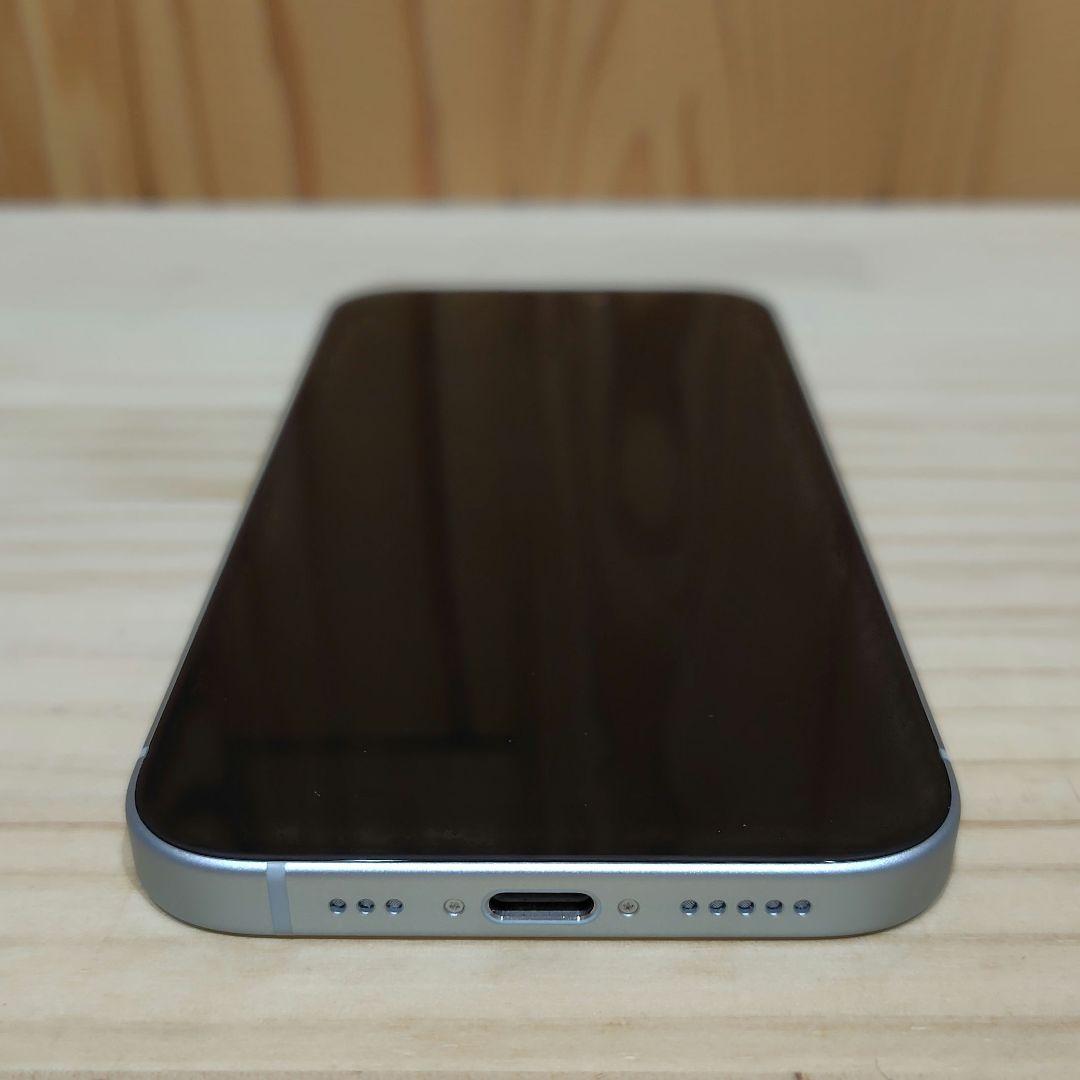 iPhone 15 256GB ブルー バッテリー容量100%