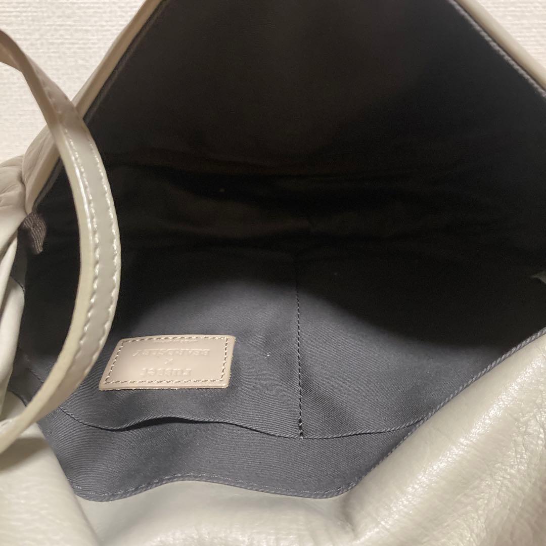 【美品】russet ×BEARDSLEY 本革　2WAY ショルダーバッグ