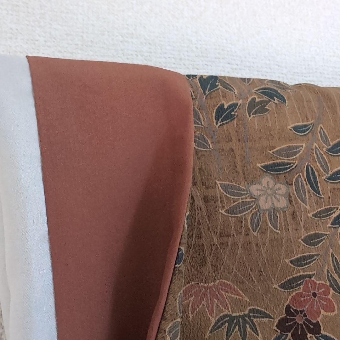 【三花】美品　東レシルック　東洋和装　袷　洗える着物　リユース