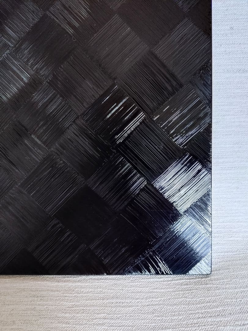 漆器 【山田平安堂】ランチョンマット刷毛目 　3枚セット