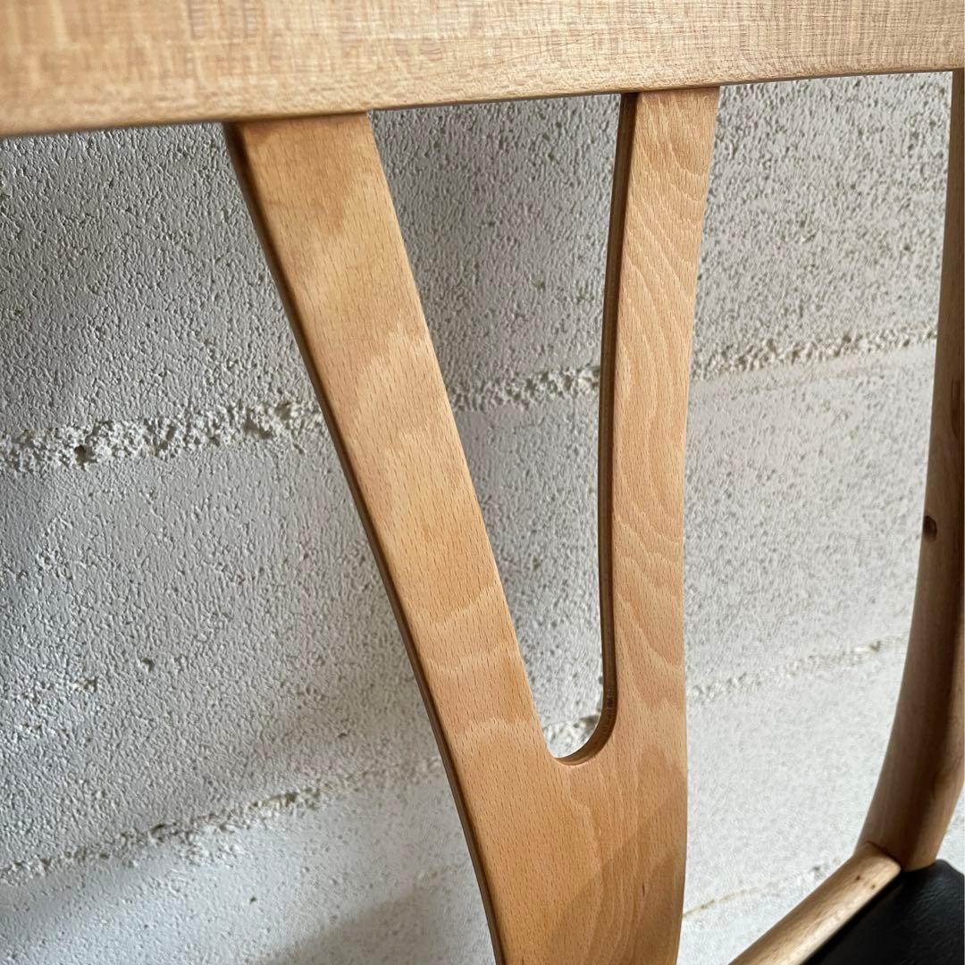 ビンテージ　本革レザー　アームチェア　ダイニングチェア