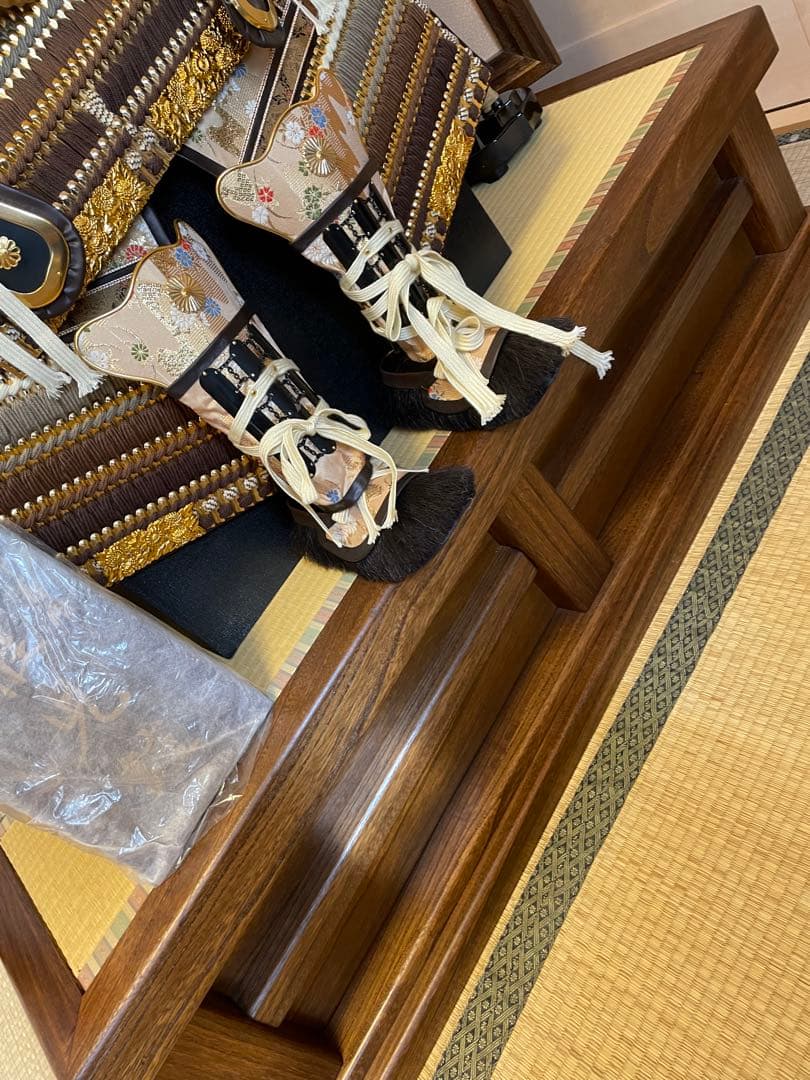 【miii0731】【美品】五月人形　着用稚児鎧兜