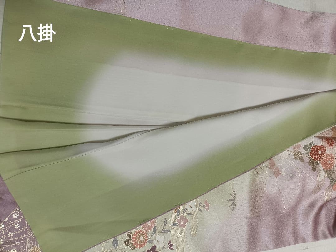 正絹訪問着（未使用）　フルセット4点　入学式　卒業式　宮参り　七五三