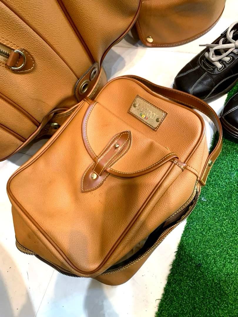 良品　高級モデル　アダバット　キャディバッグ　シューズケース　メンズレディース