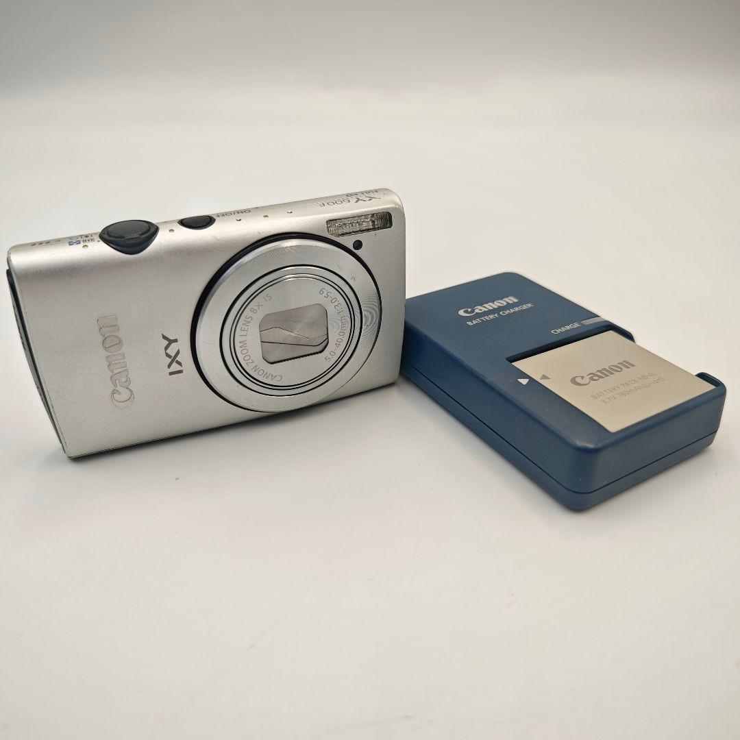 【動作確認済み】Canon IXY600F コンパクトデジタルカメラ シルバー