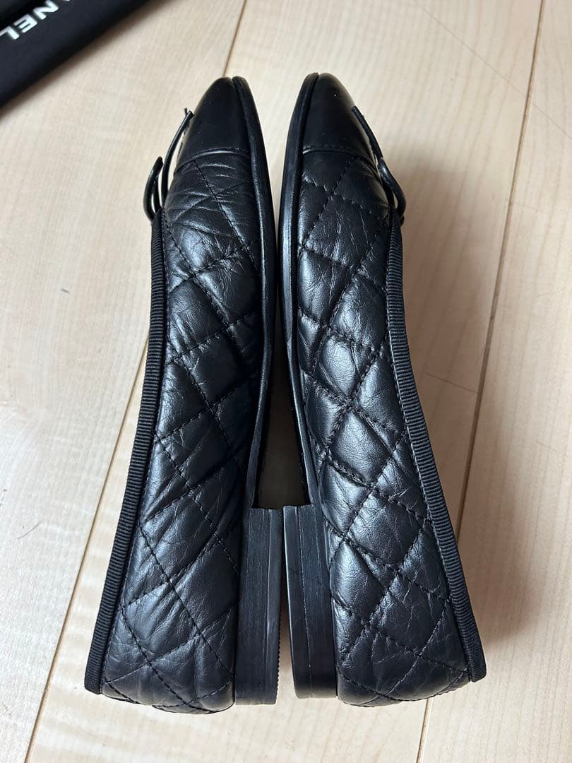 CHANEL バレエフラット 35