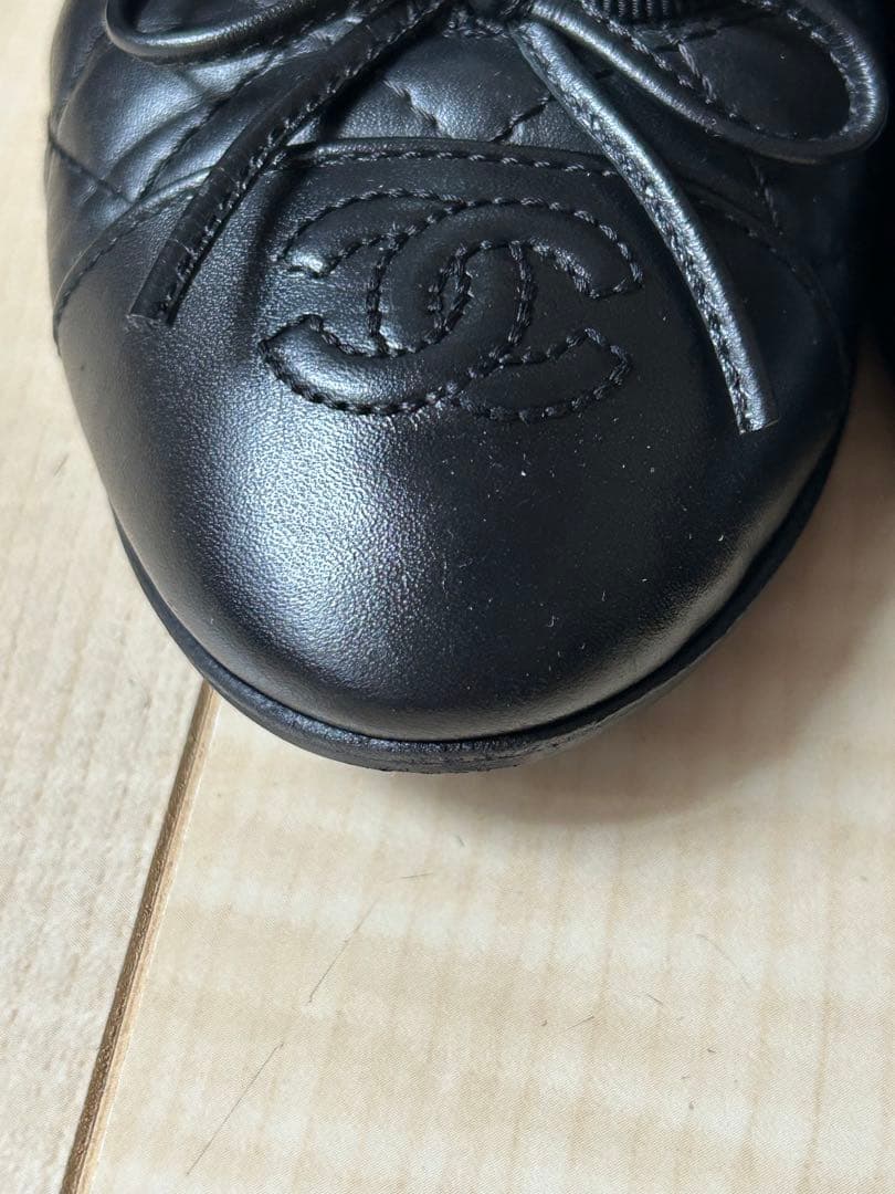 CHANEL バレエフラット 35