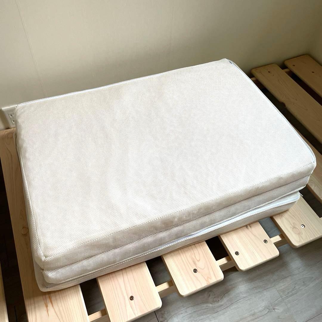 三つ折りマットレス　アイリスオーヤマ HBT80-S ☆直接引き取り☆