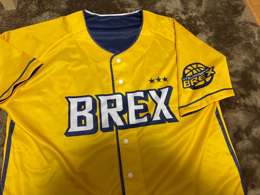 宇都宮ブレックス　ベースボールシャツ