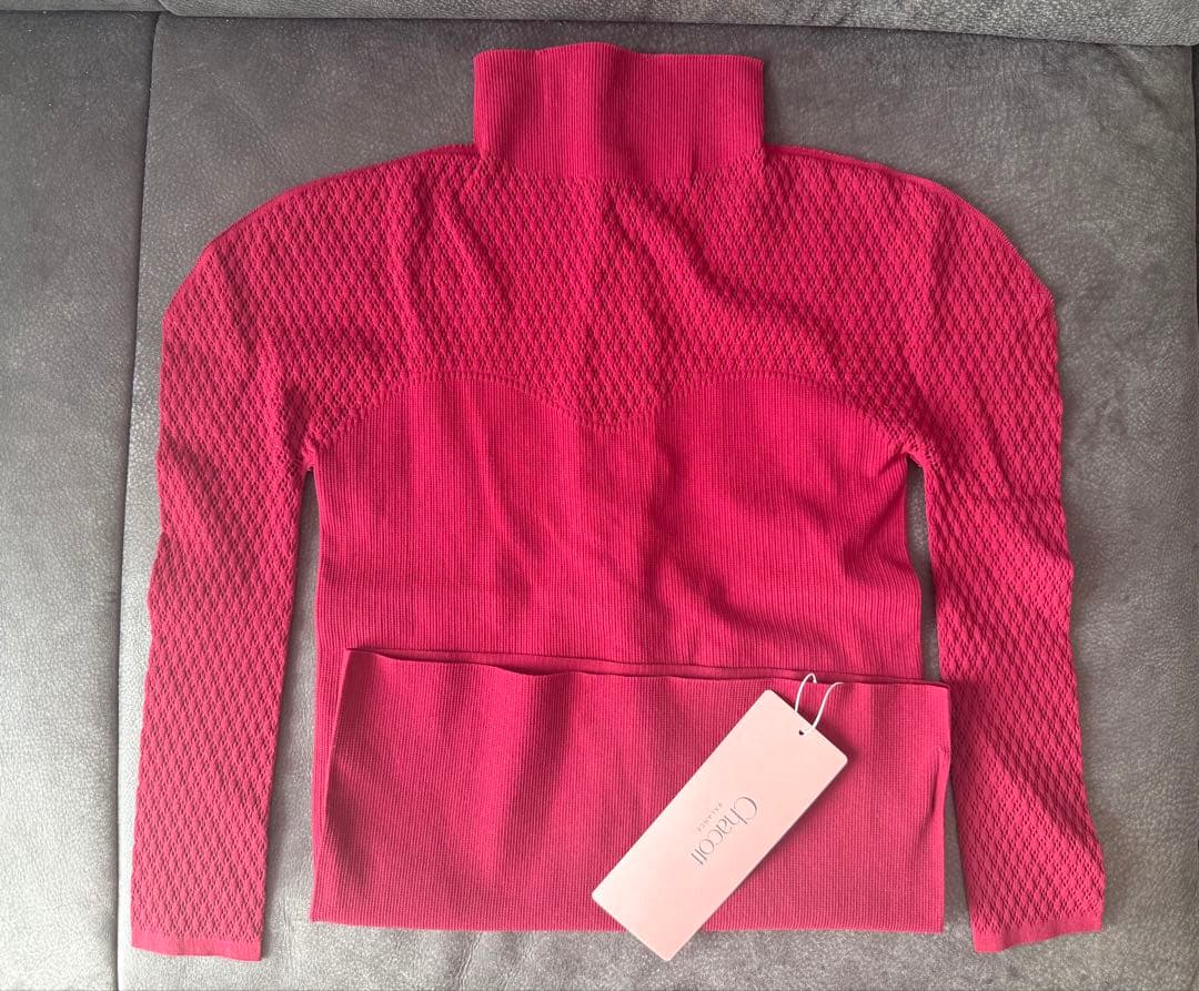 新品　Chacott 　チャコット ノーソーイング　ワイン色　定価14,850円