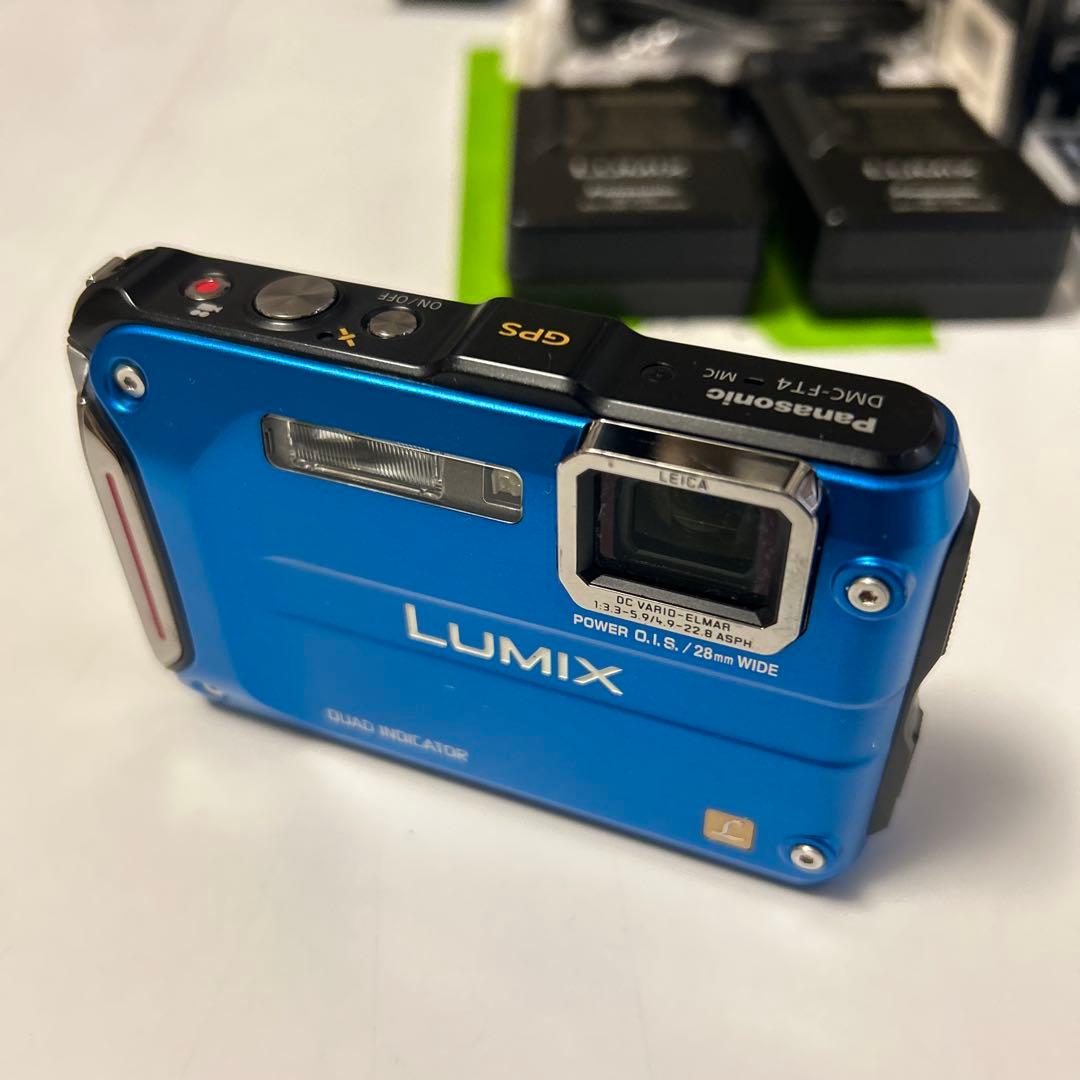 Panasonic LUMIX FT4 ブルー　本体　完動品　付属品完品　美品