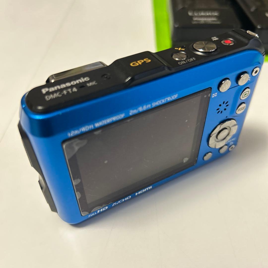 Panasonic LUMIX FT4 ブルー　本体　完動品　付属品完品　美品