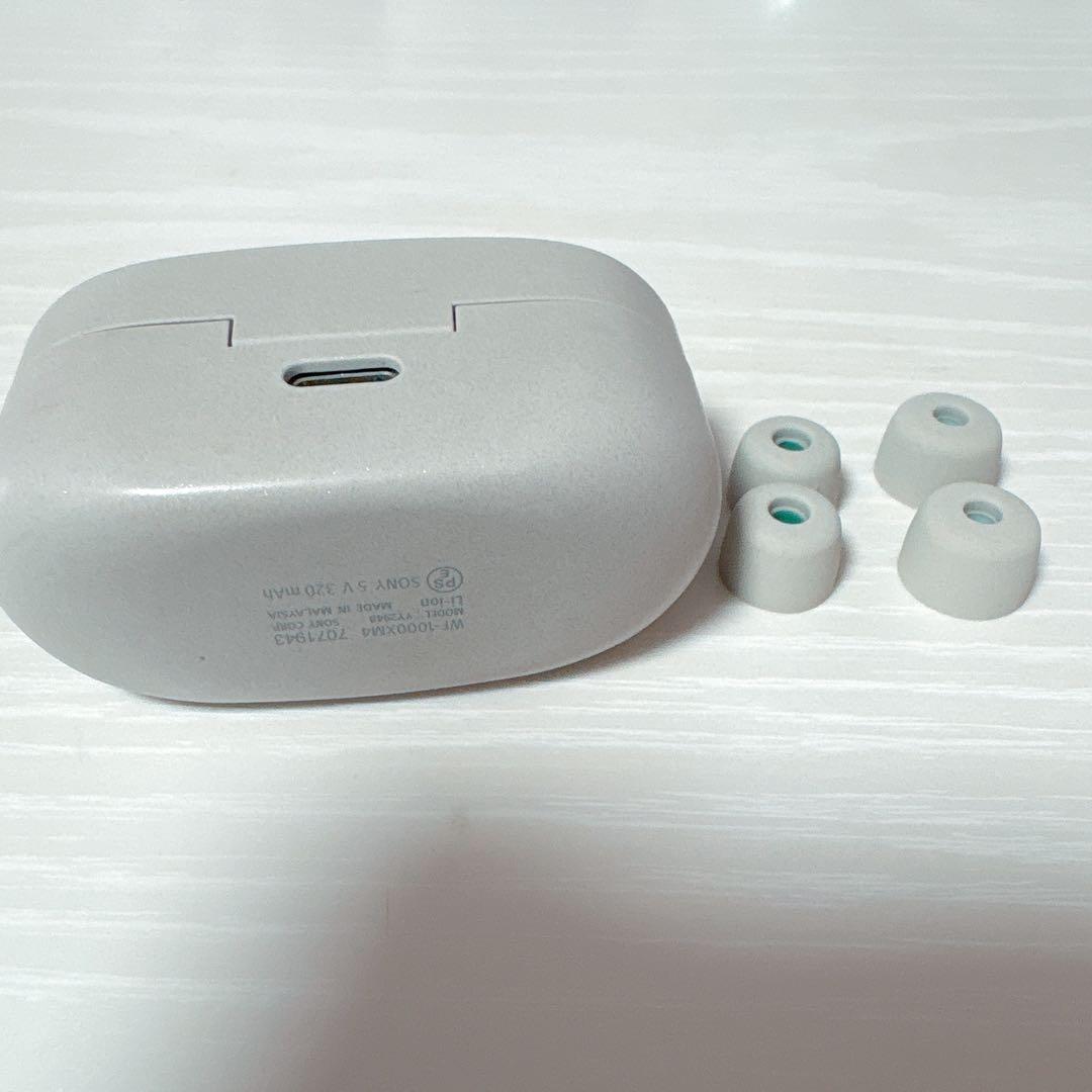 【開封のみ ほぼ新品】 SONY WFー1000XM4 プラチナシルバー