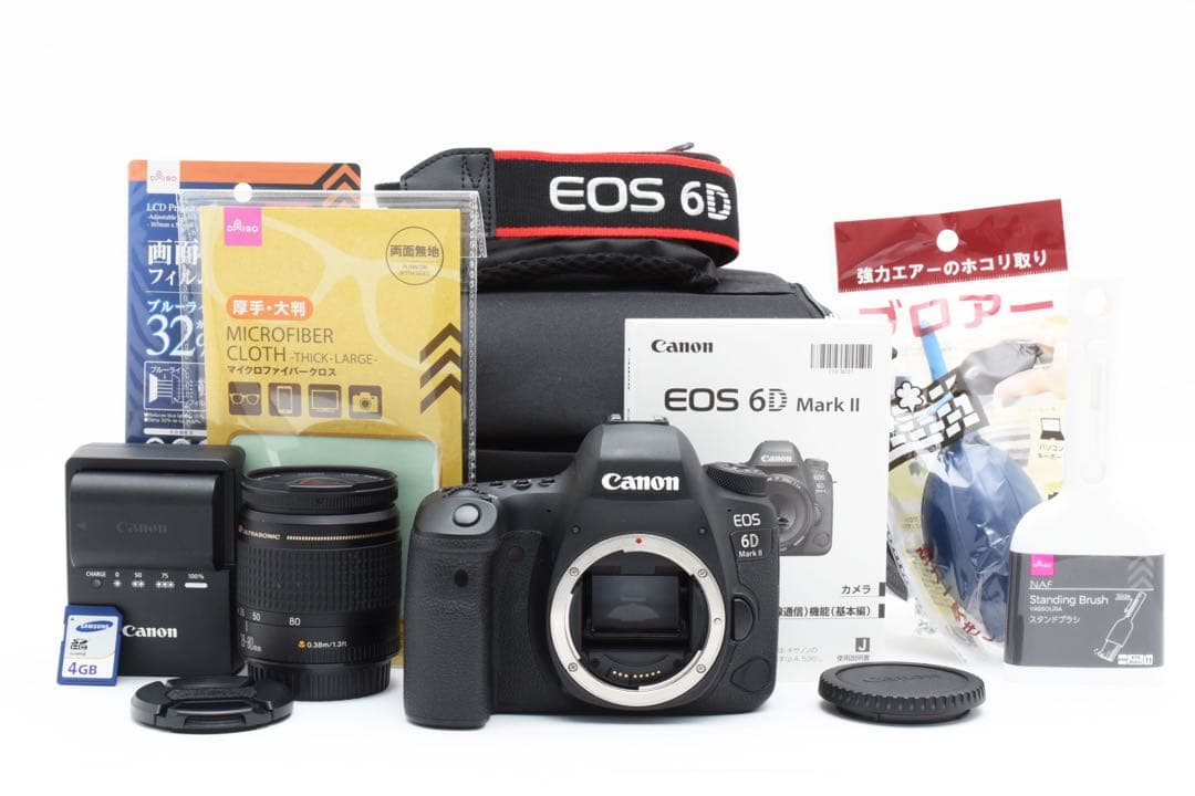 デジタル一眼レフカメラCanon EOS 6D Mark II標準レンズセット