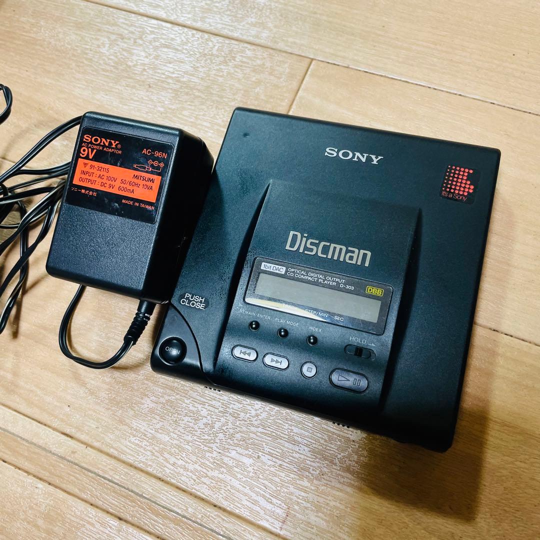 SONY Diskman D-303 ポータブルCDプレーヤー　現状品