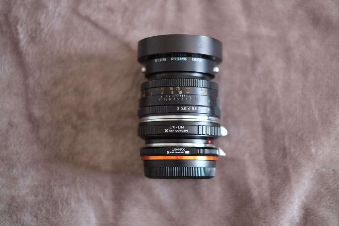 ライカ ズミクロン 50mm F2 Rマウント 2カム　レンズフード、フィルター