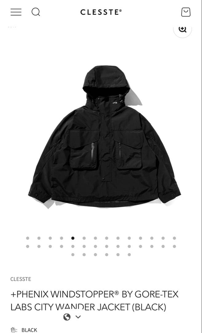 ジャケット・アウター clesste CITY WANDER JACKET
