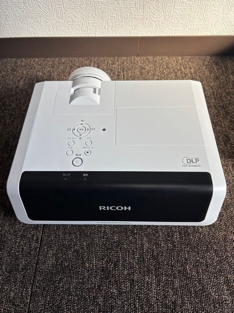 RICOH リコー　プロジェクター　PJ WX4241　付属品あり