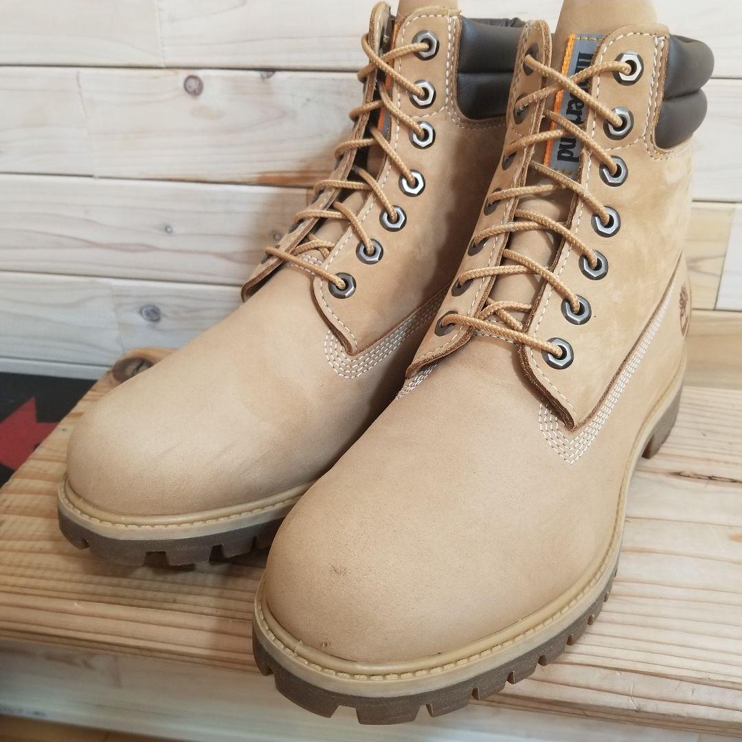 極美品　ティンバーランド　ウィート　防水　ヌバック　プレミアムブーツ　26.5